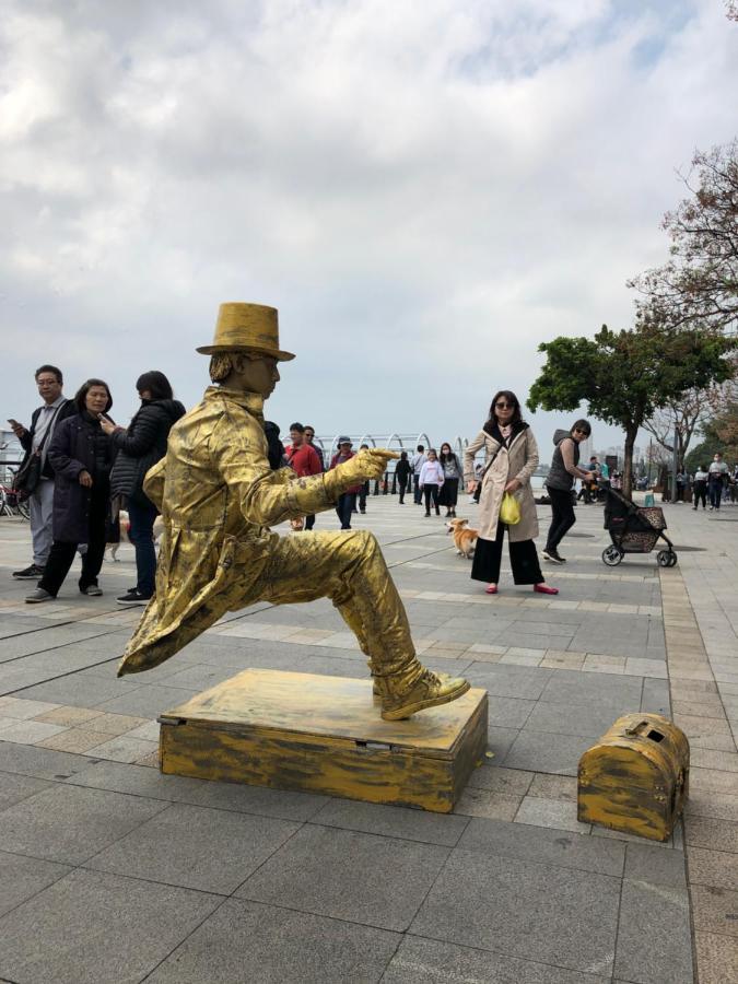 Tipo Hotel Tamsui Bagian luar foto